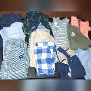 Assorted Baby Clothing Set Lot 12 Pieces